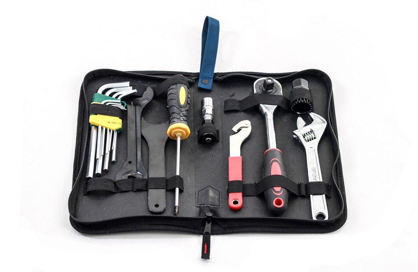 electric bicycle tool kit Bike Portable Repair Bag This new conversion tool kit system takes into account the 3 objectives of a complete toolkit Luna Cycle Ebike Tool Kit